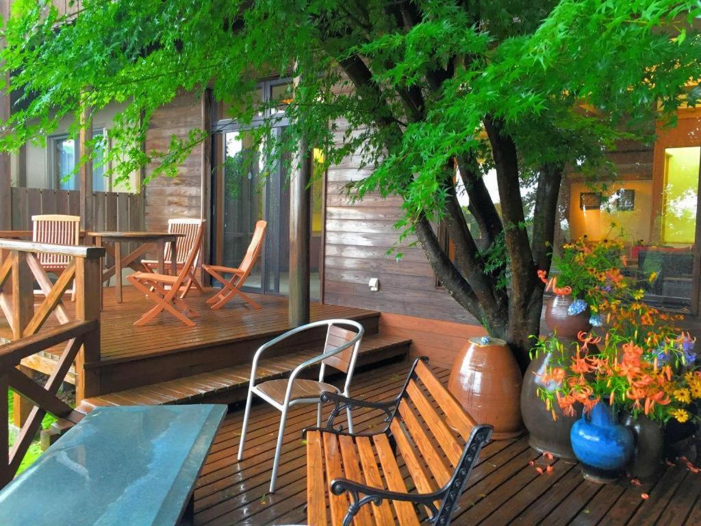 雾岛温泉旅人山庄酒店 雾岛市 外观 照片